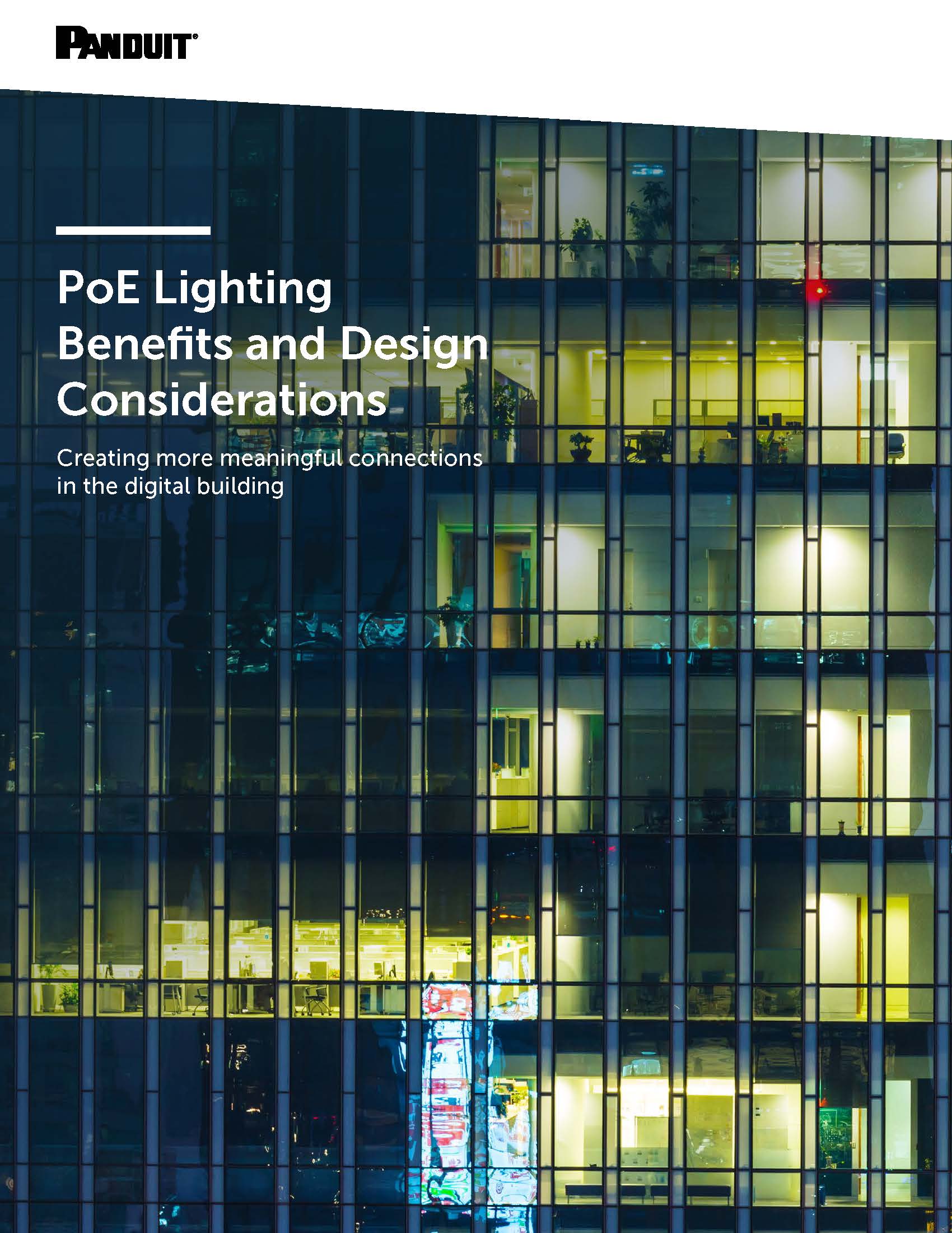 PoE Lighting Benefits and Design Considerations Paper